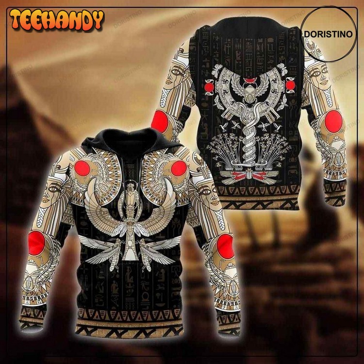 Ancient Egypt Painting Pattern Awesome Pullover 3D Hoodie