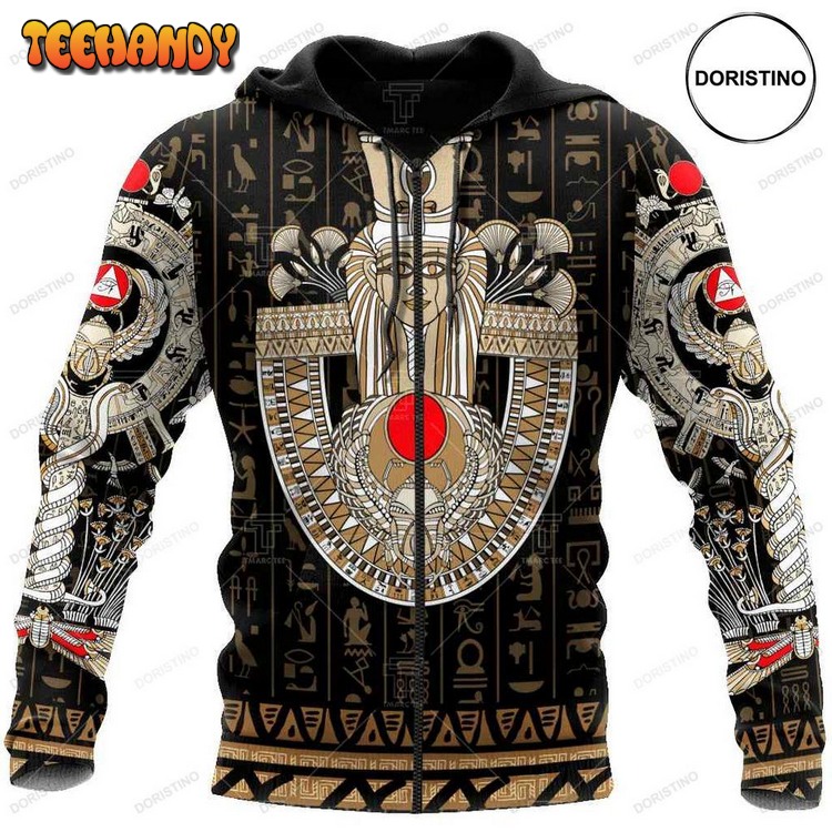 Ancient Egypt Painting Pattern Ed Limited Edition Pullover 3D Hoodie