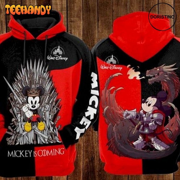 And Minnie Is Coming Dragon Limited Edition Pullover 3D Hoodie