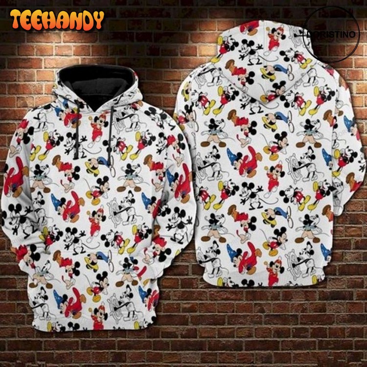 And Minnie Mouse Awesome Pullover 3D Hoodie