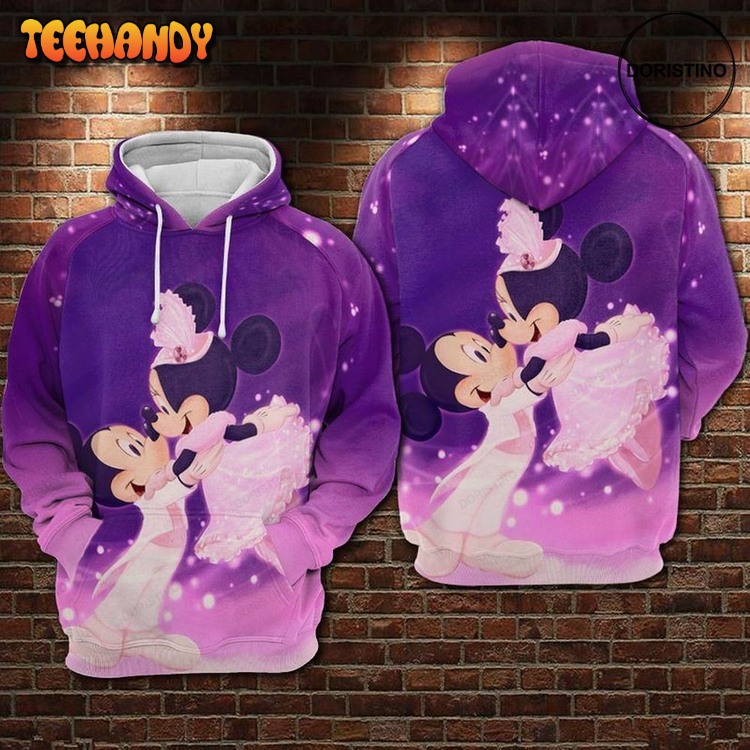 And Minnie Mouse Wedding Limited Edition Pullover 3D Hoodie