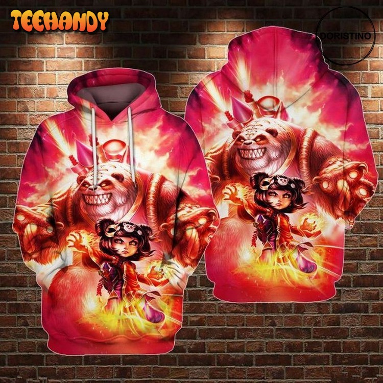 Annie League Of Legends All Over Print Pullover 3D Hoodie