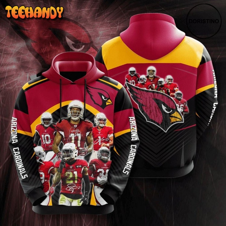 Arizona Cardinals 3d Do96t Limited Edition Pullover 3D Hoodie