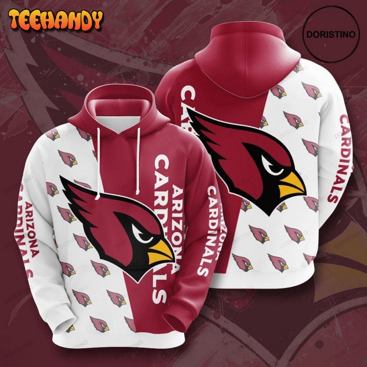 Arizona Cardinals 3d Zn8ah Awesome Pullover 3D Hoodie