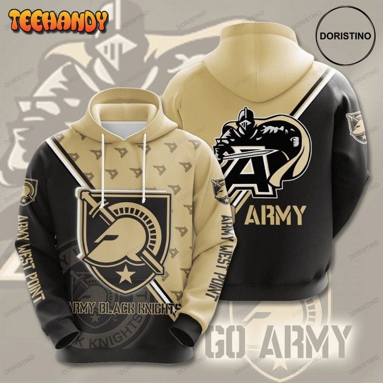 Army Black Knights 3d 682t7 Awesome Pullover 3D Hoodie