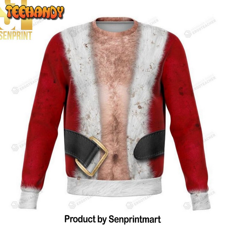 Bag Santa’s Jacket For Christmas Gifts Ugly Xmas Sweater