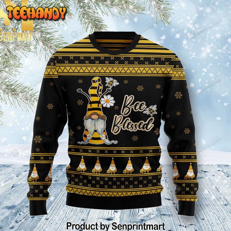 Bee Kind Gnome For Christmas Gifts Ugly Christmas Sweater