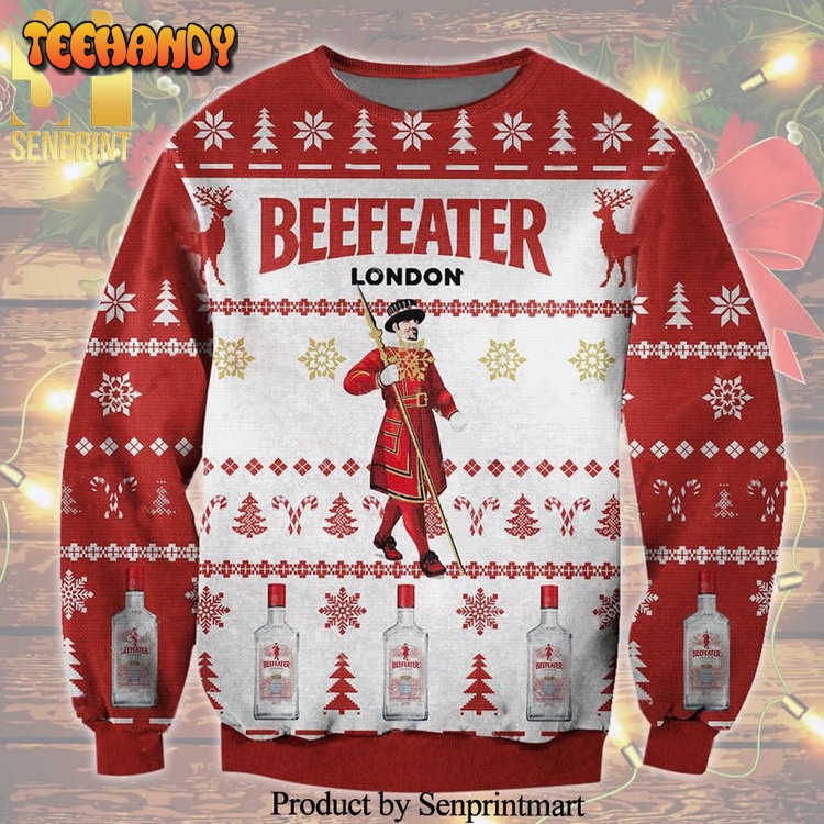 Beefeater Gin Knitted Ugly Christmas Sweater