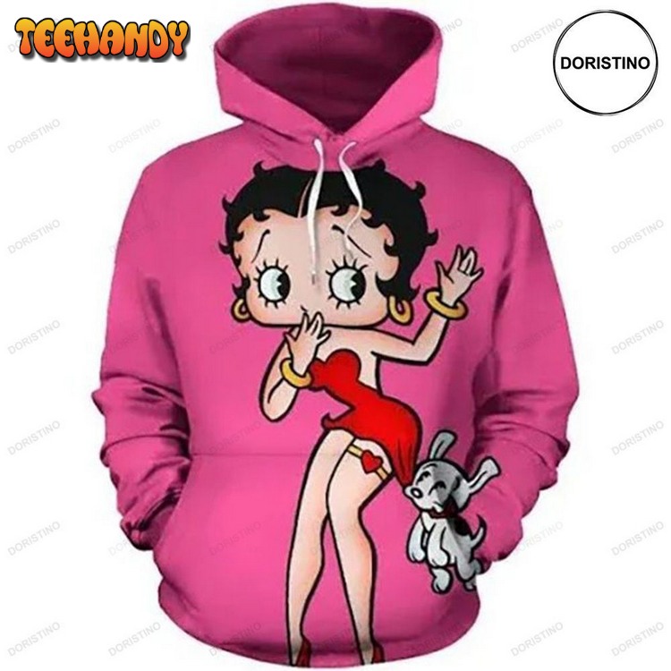 Betty Boop Classic Ix Awesome Pullover 3D Hoodie