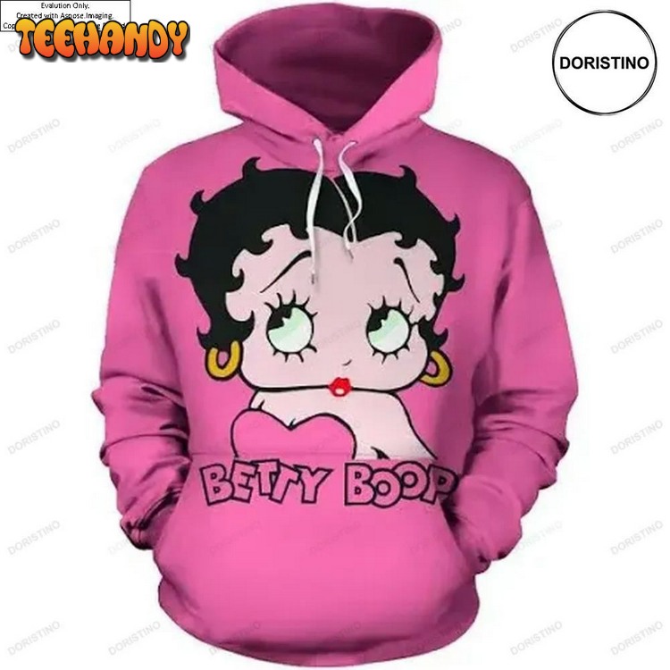 Betty Boop Classic X Limited Edition Pullover 3D Hoodie