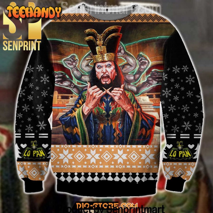 Big Trouble In Little China Chirtmas Time Ugly Xmas Sweater