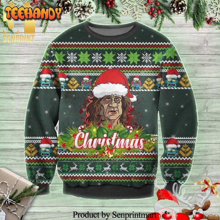 Bill Murray In Zombieland Christmas Knitted Ugly Sweater
