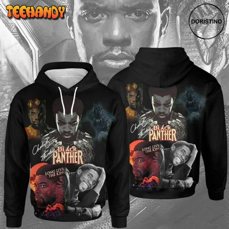 Black Panther Long Live The King Signature V2 Pullover 3D Hoodie