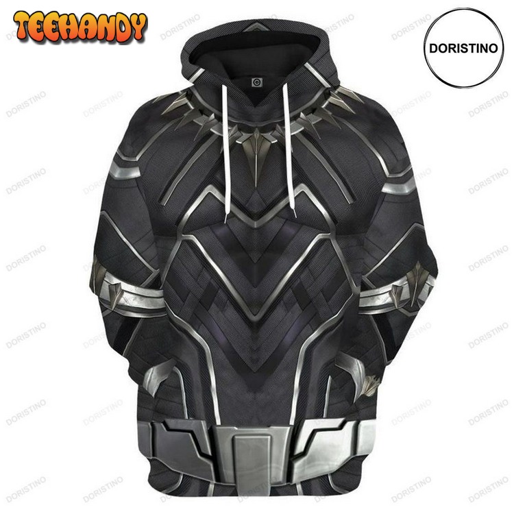 Black Panther Marvel V6 Limited Edition Pullover 3D Hoodie