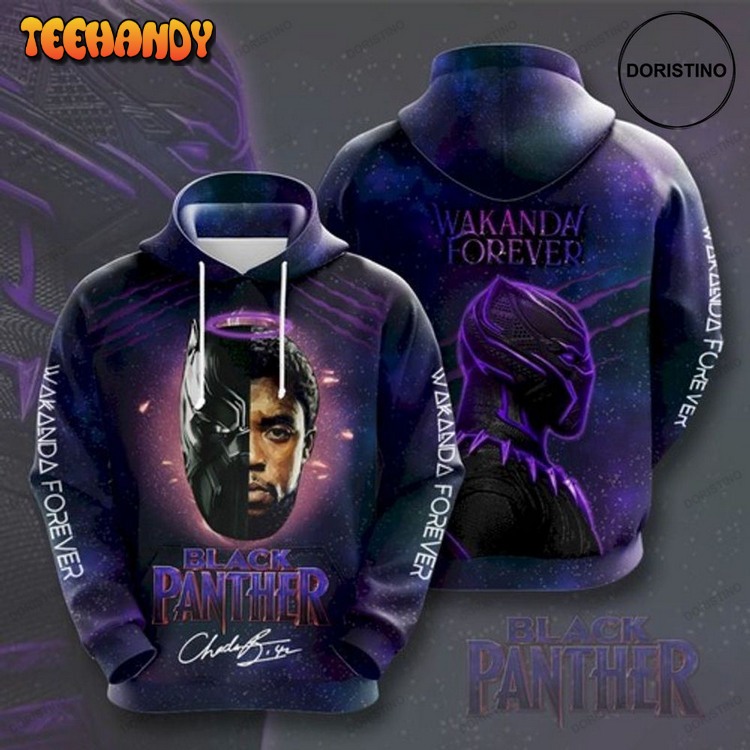 Black Panther V8 Limited Edition Pullover 3D Hoodie