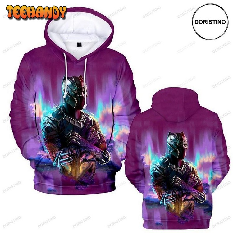 Black Panther Wakanda Forever Limited Edition Pullover 3D Hoodie