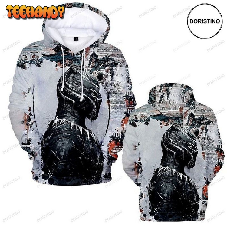 Black Panther Wakanda Forever V3 Pullover 3D Hoodie