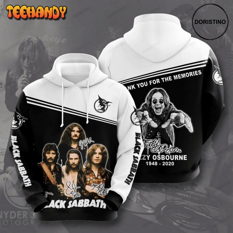 Black Sabbath Ozzy Osbourne 3d Awesome Pullover 3D Hoodie