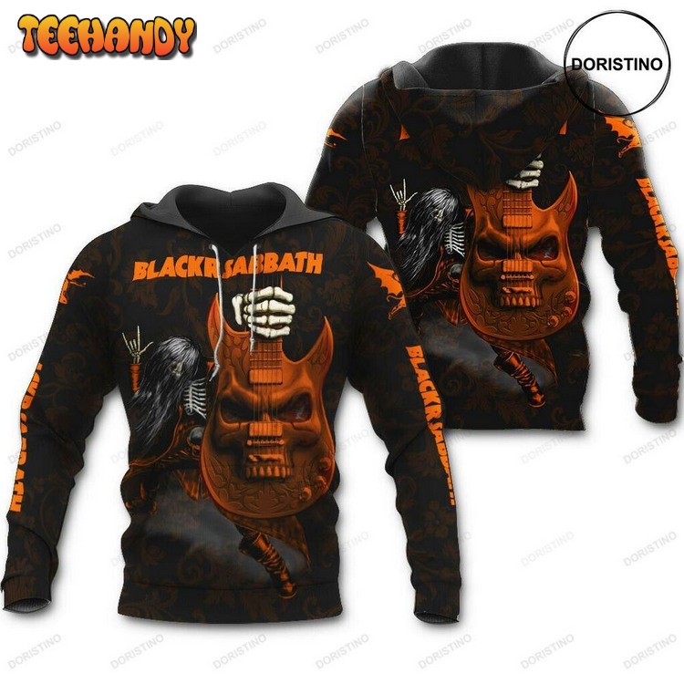 Black Sabbath Rock Band Music Awesome Pullover 3D Hoodie