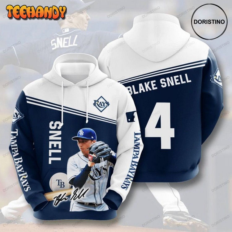 Blake Snell Tampa Bay Rays Awesome Pullover 3D Hoodie