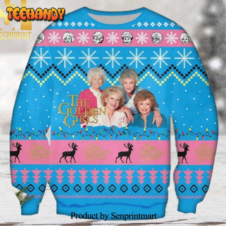 Blanche Devereaux Dorothy Zbornak The Golden Girls Poster Ugly Xmas Sweater