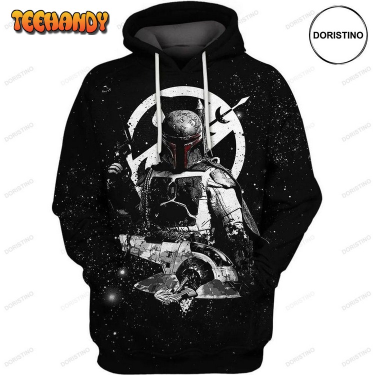 Boba Fett Pilots Geeky Star Wars Limited Edition Pullover 3D Hoodie