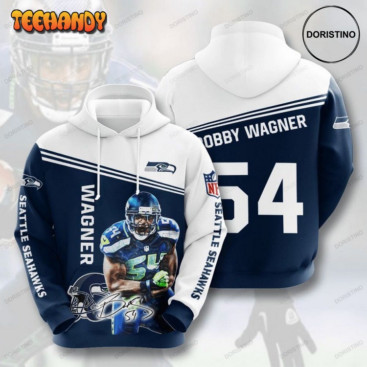 Bobby Wagner Seattle Seahawks Awesome Pullover 3D Hoodie