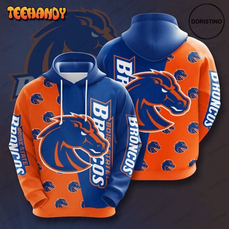 Boise State Broncos 3d Limited Edition Pullover 3D Hoodie