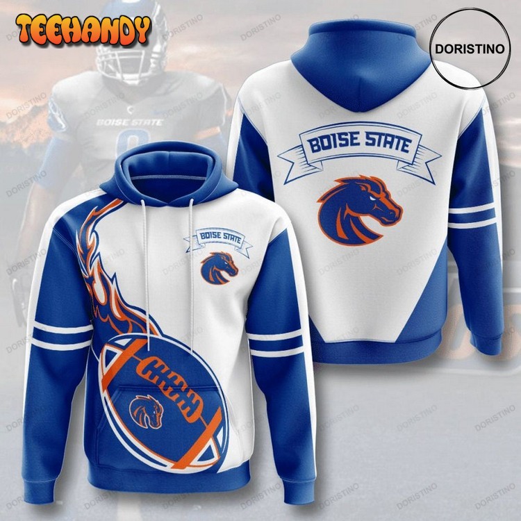 Boise State Broncos 3d Uwok0 Awesome Pullover 3D Hoodie