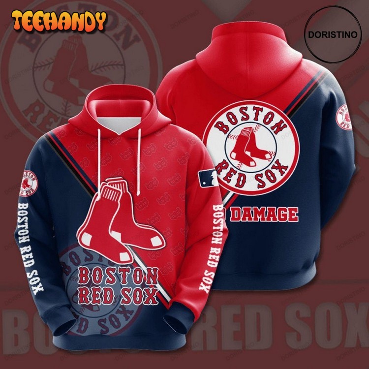 Boston Red Sox 3d 5f4ku Limited Edition Pullover 3D Hoodie