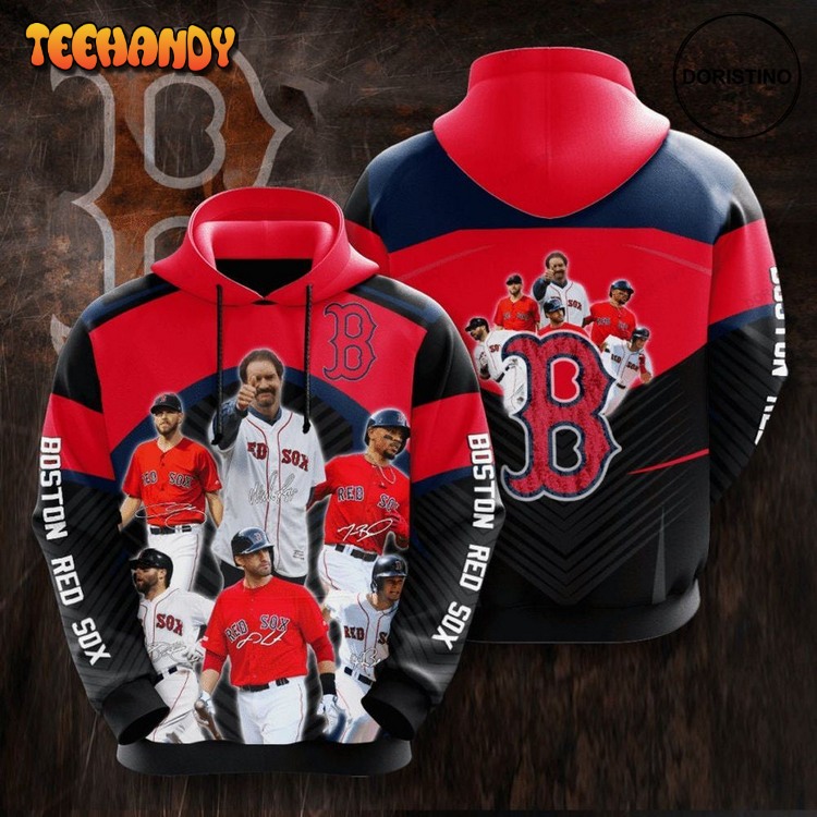 Boston Red Sox 3d 84wh6 Limited Edition Pullover 3D Hoodie