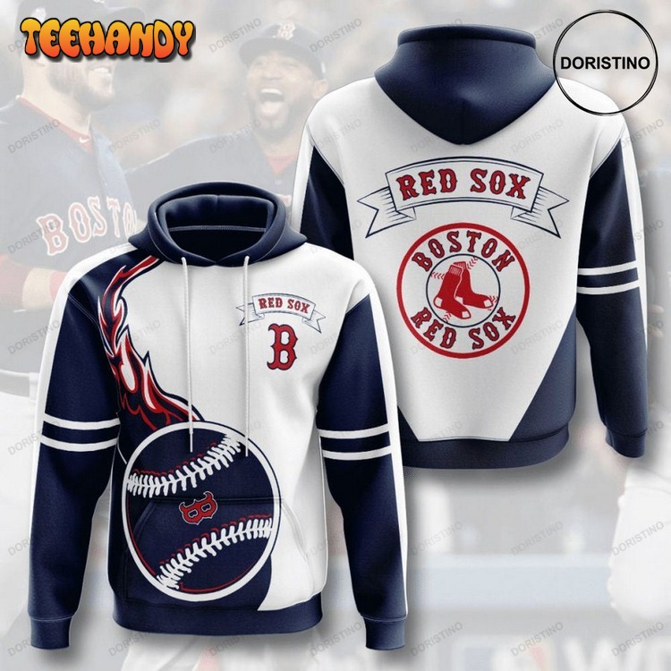 Boston Red Sox 3d J37xa Awesome Pullover 3D Hoodie