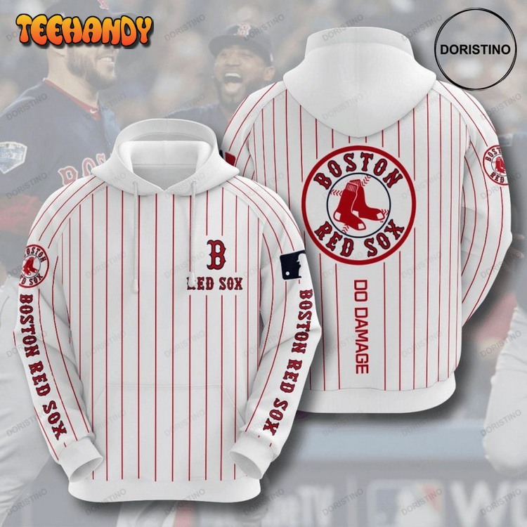 Boston Red Sox 3d Oivrm Awesome Pullover 3D Hoodie