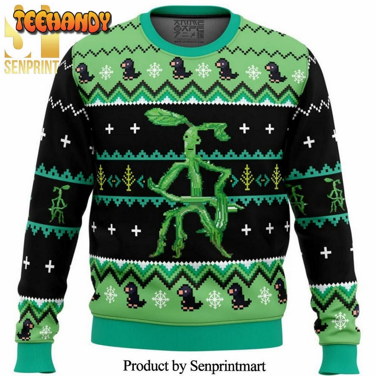 Bowtruckle Fantastic Beasts Knitted Ugly Xmas Sweater