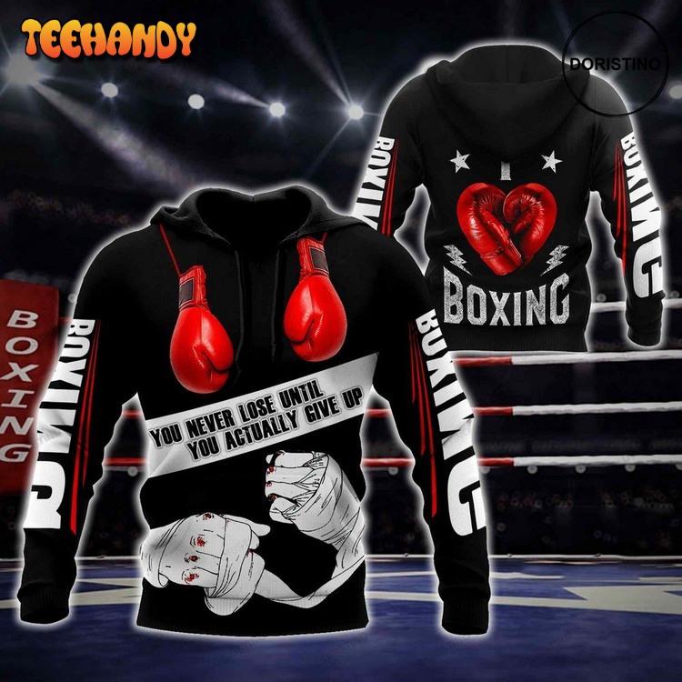 Boxing Ed Awesome Pullover 3D Hoodie