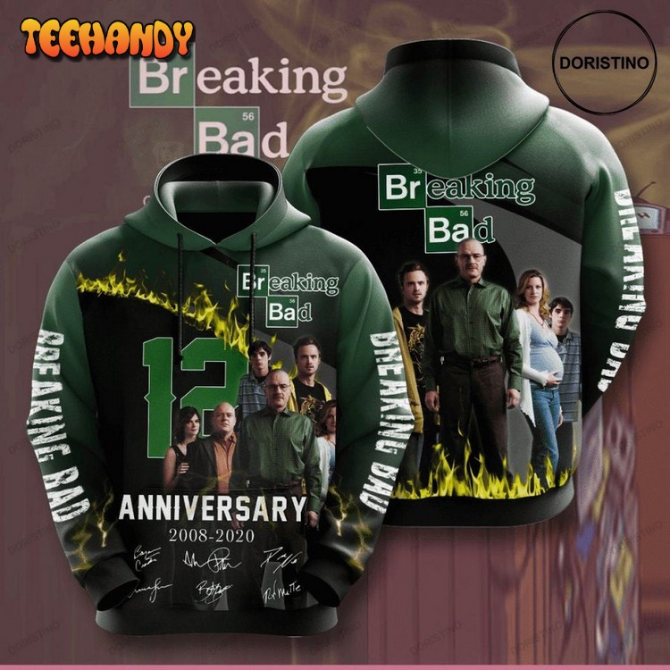 Breaking Bad 3d All Over Print Pullover 3D Hoodie