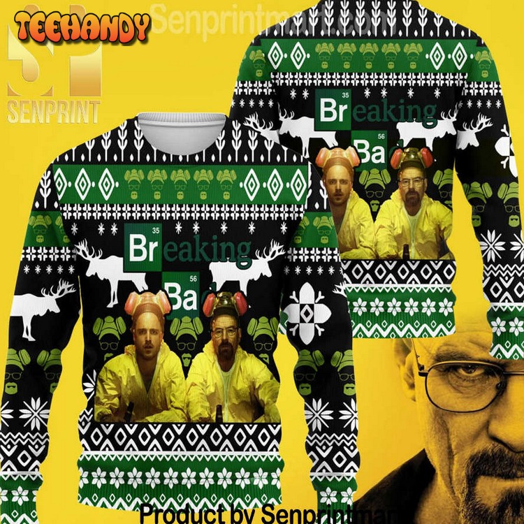 Breaking Bad Chirtmas Time Ugly Xmas Sweater