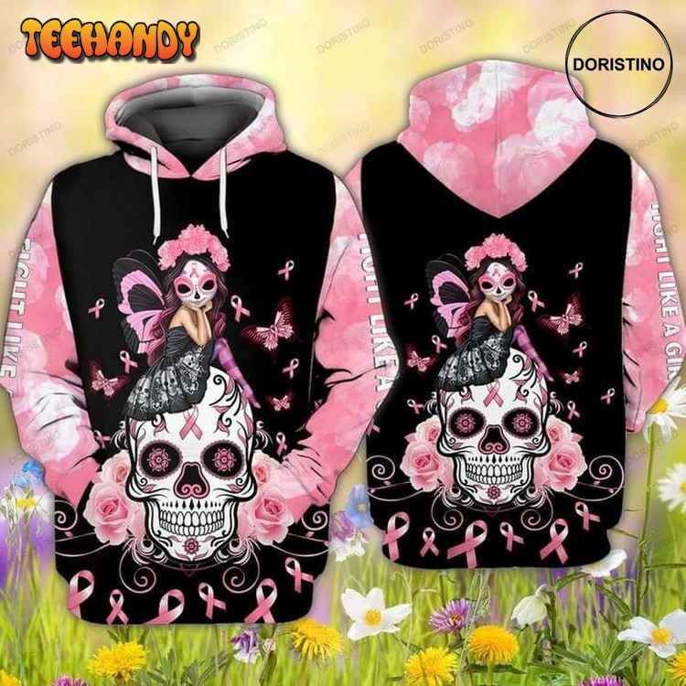 Breast Awareness Girl Strong Full Ing Limited Edition Pullover 3D Hoodie