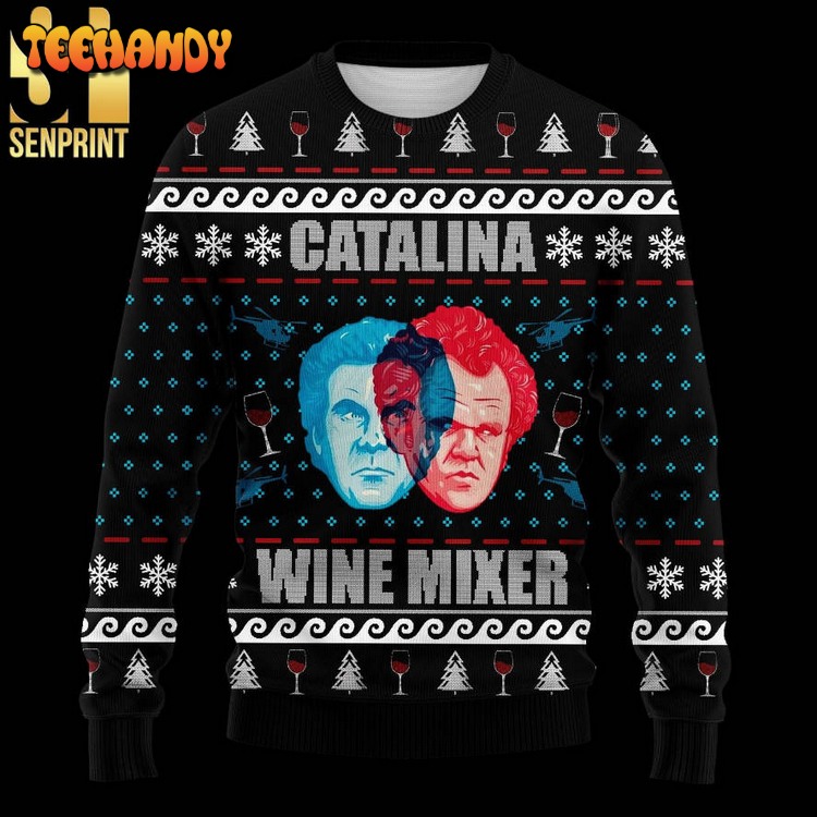 Brennan Huff Dale Doback Step Brothers Catalina Wine Mixer Ugly Xmas Sweater