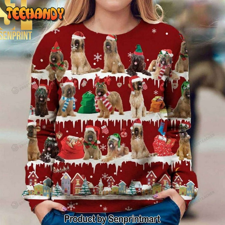 Briard Dog Ugly Xmas Sweater