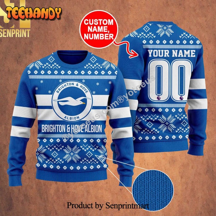 Brighton And Hove Albion Ugly Xmas Sweater