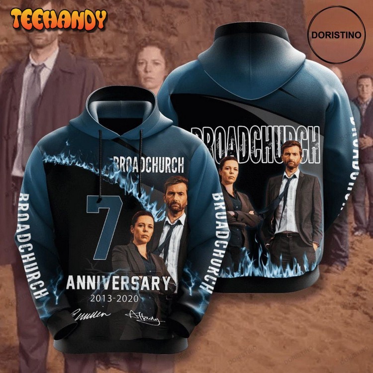 Broadchurch 3d Awesome Pullover 3D Hoodie