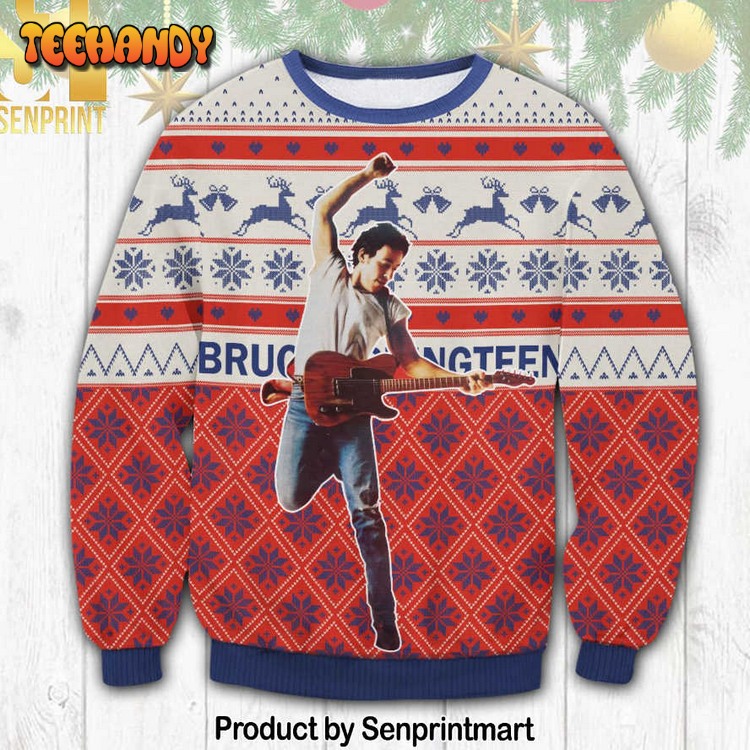 Bruce Springteen Knitting Pattern Ugly Xmas Sweater