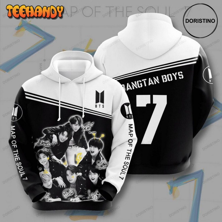 Bts 3d Tn3tm Limited Edition Pullover 3D Hoodie