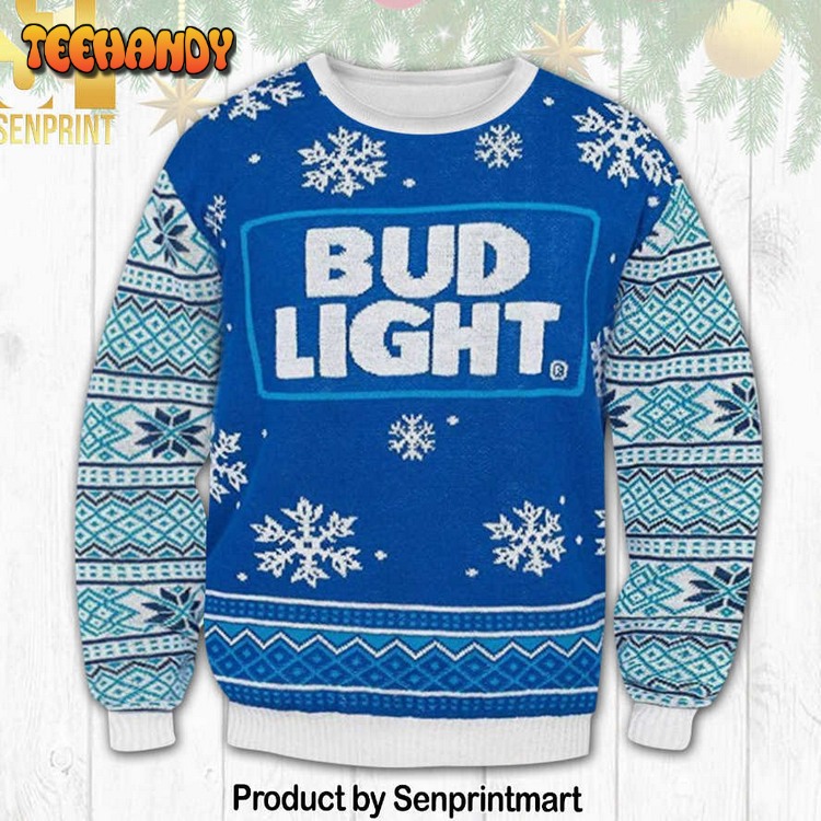 Bud Light Christmas Ugly Xmas Sweater