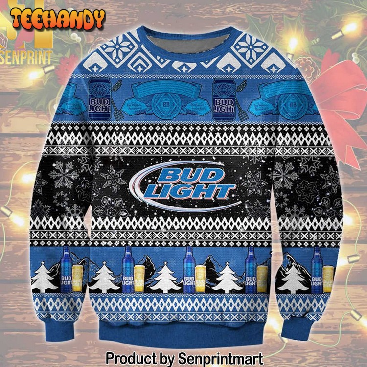 Bud Light Knitting Pattern Ugly Xmas Sweater