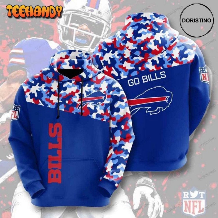 Buffalo Bills Camo Limited Edition Pullover 3D Hoodie