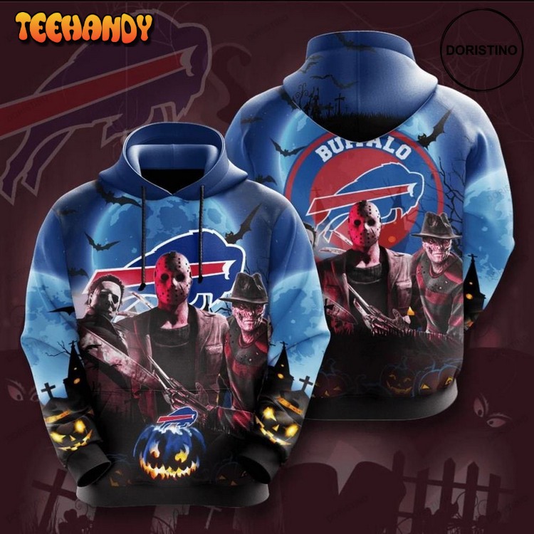 Buffalo Bills Halloween Killer Limited Edition Pullover 3D Hoodie