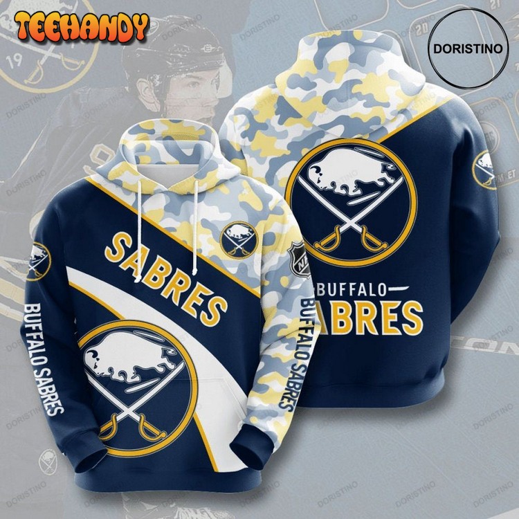 Buffalo Sabres 3d 2tayz All Over Print Pullover 3D Hoodie