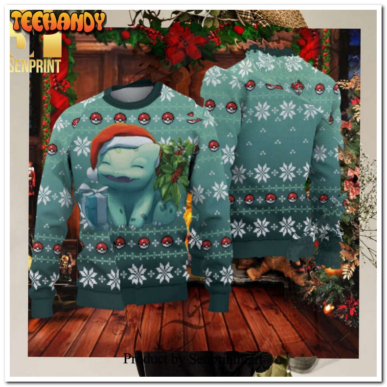 Bulbasaur Ugly Xmas Sweater